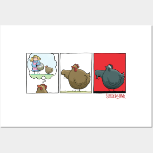 Janet the Chicken's Judgment Posters and Art